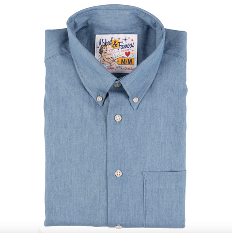 Naked & Famous- Easy Shirt Chambray
