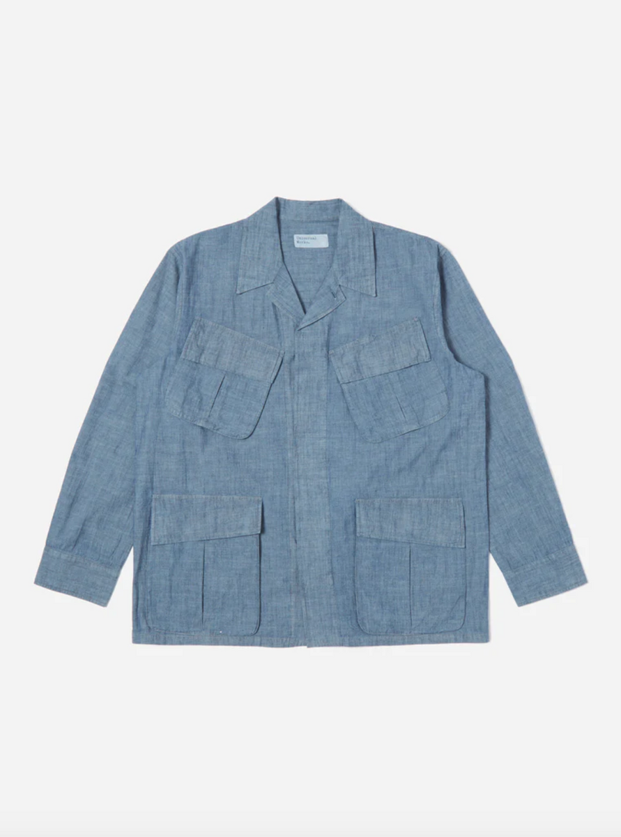 Universal Works- Jungle Jacket Chambray – Providence