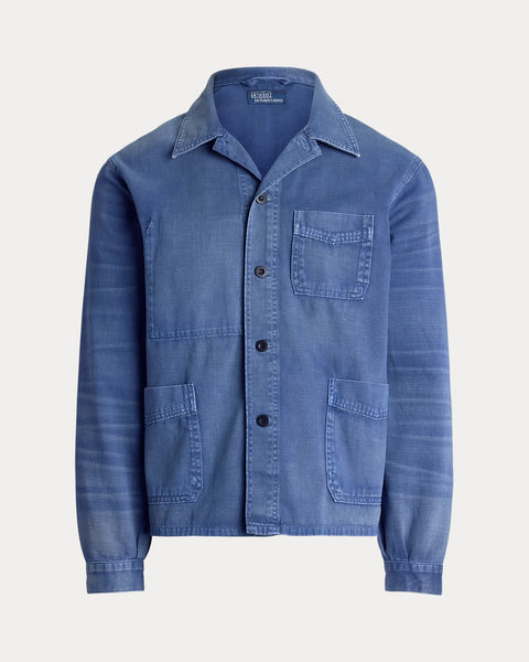 Polo Ralph Lauren- Twill Utility Jacket in Blue