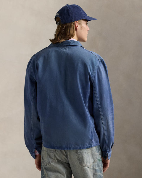 Polo Ralph Lauren- Twill Utility Jacket in Blue