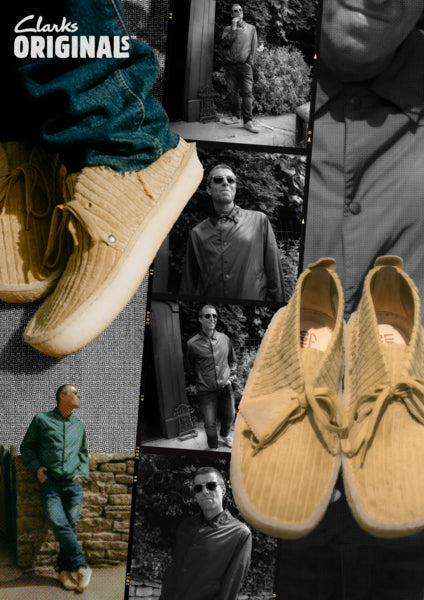 Clarks- Liam Gallagher Desert Rain Maple Cord