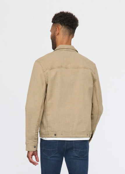 DUER - Stretch Canvas Utility Jacket: Tan