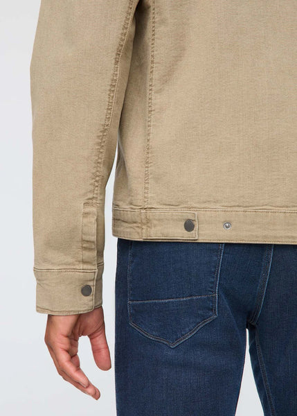 DUER - Stretch Canvas Utility Jacket: Tan