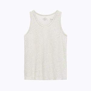 Alex Crane- Tank Tee: Bone