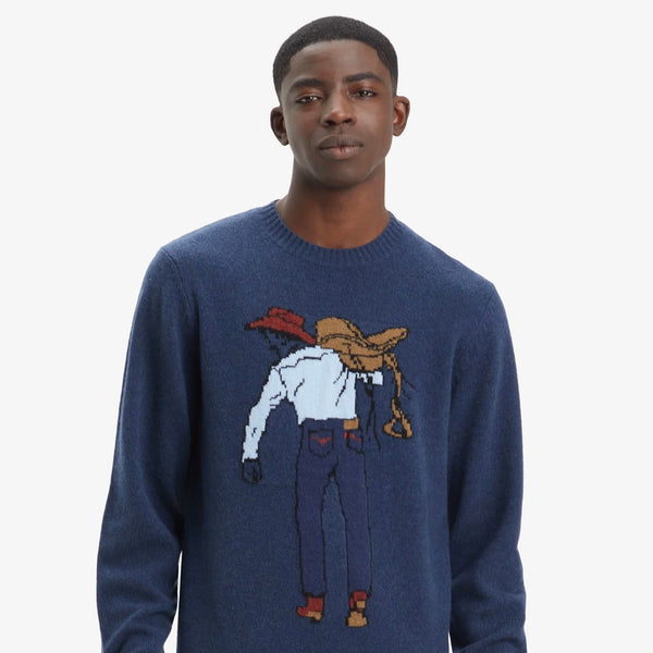 Levi’s- Original HM Sweater Saddleman Intarsia