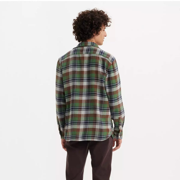 Levi’s- Jackson Worker Denver Plaid Fondue Fudge Flannel