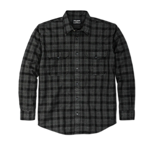 Filson- Alaskan Guide Shirt Heather Grey/Black Plaid