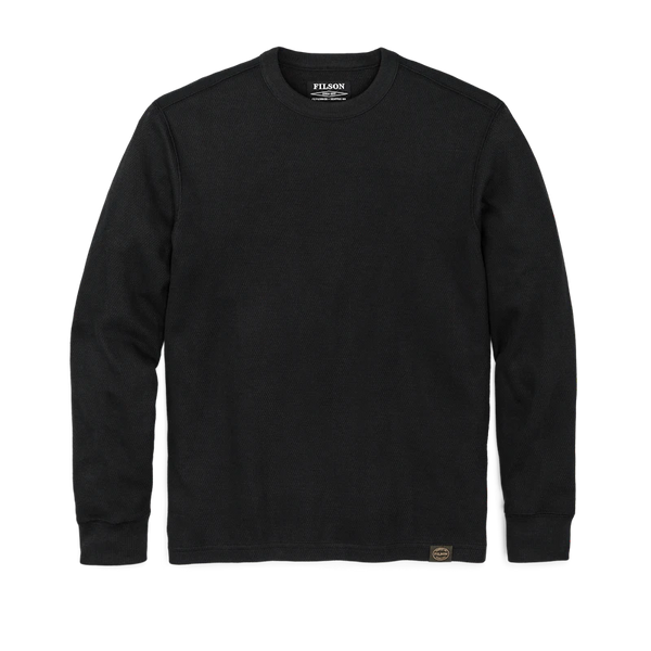 Filson- Waffle Knit Thermal Crewneck Navy