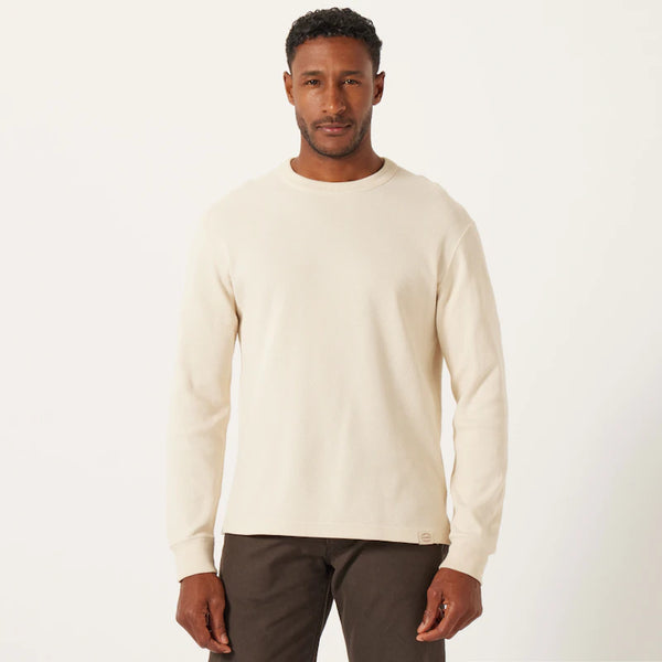 Filson- Waffle Knit Thermal Crewneck Sand