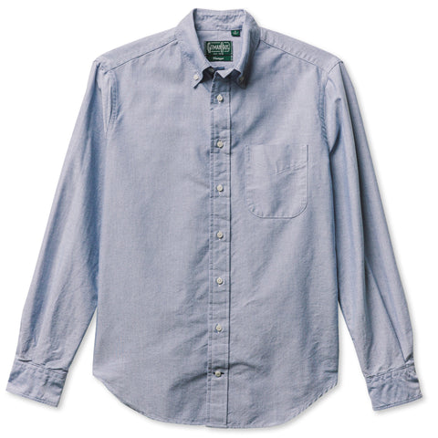 Gitman Vintage- Dark Blue Spring-Weight Oxford