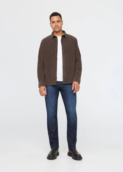 DUER- No Sweat Moleskin Shirt: Mocha