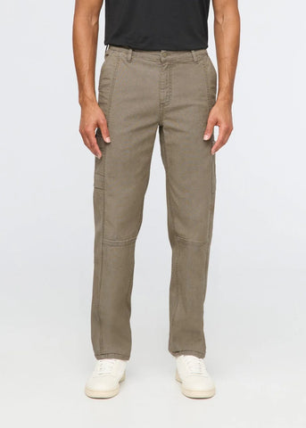 DUER- Stretch Canvas 7 Pocket Pant: Teak