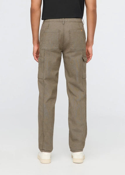 DUER- Stretch Canvas 7 Pocket Pant: Teak