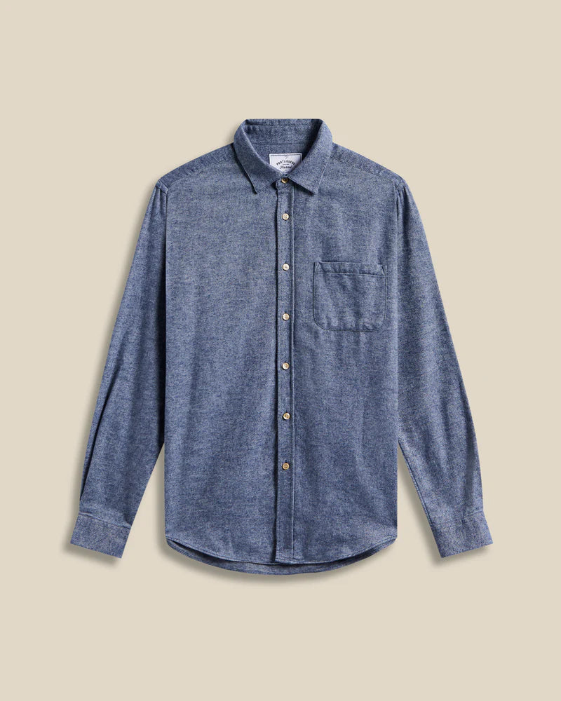 Portuguese Flannel- Teca: Indigo