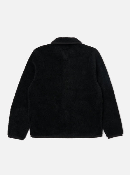 Universal Works- Lancaster Jacket in Black Mountain Fleece