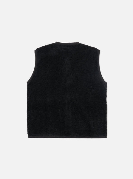 Universal Works- Lancaster Gillet in Black Montain Fleece