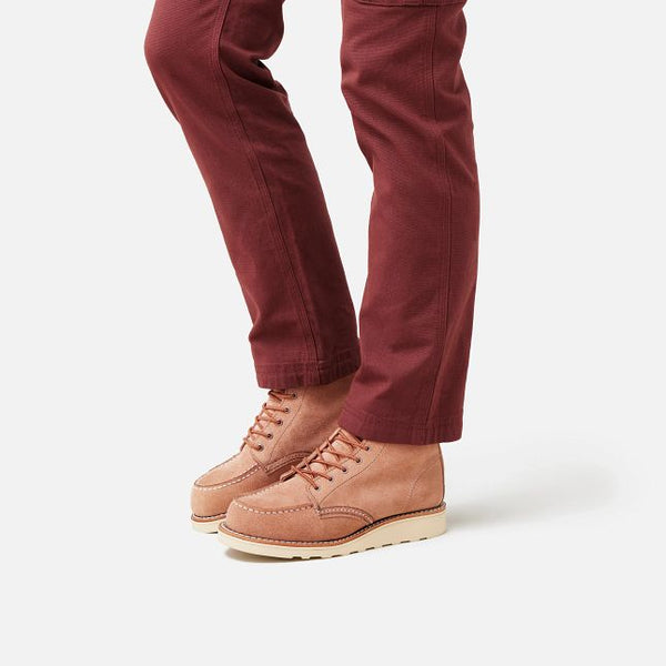 Red Wing- Classic Moc Dusty Rose W 03319