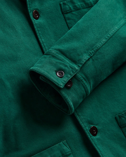 Portuguese Flannel- AW Labura Jacket in Green