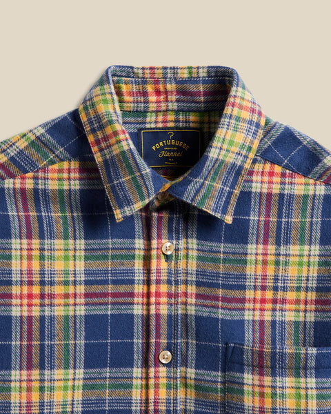 Portuguese Flannel- Olissipo in Blue