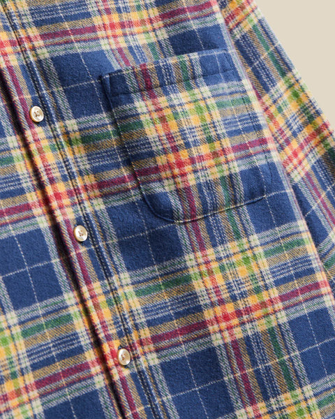 Portuguese Flannel- Olissipo in Blue