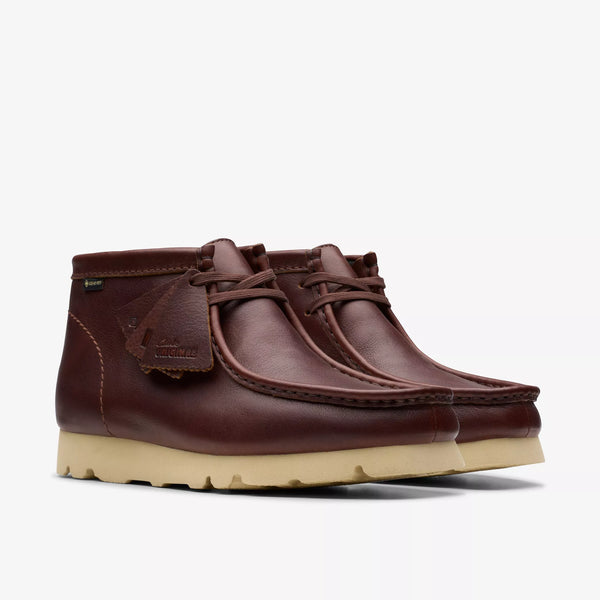 Clarks- Wallabee Boot GTX British Tan Leather