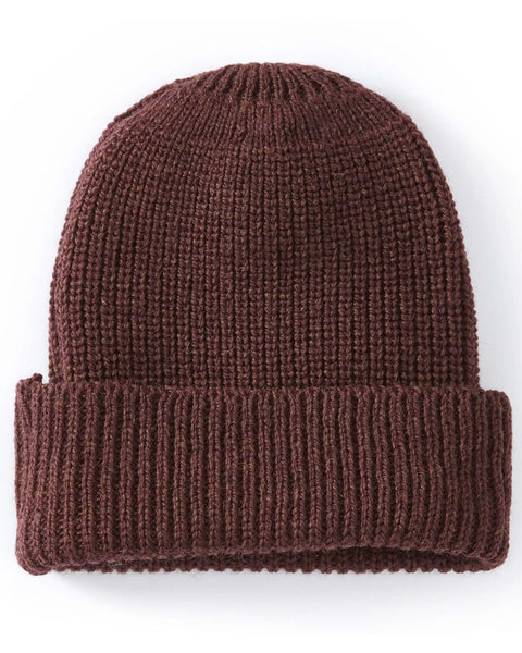 Peregrine- Porter Ribbed Beanie in Shiraz