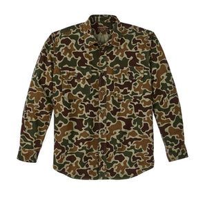 Filson- Field Flannel Shirt in Frog Camo