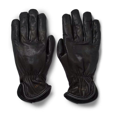 Filson- Original Lined Goatskin Gloves in Black