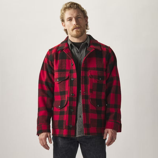 Filson- Mackinaw Cruiser in Red and Black