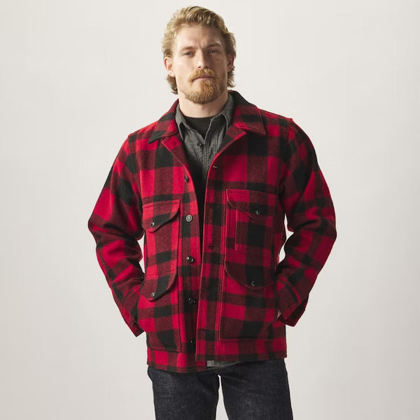 Filson- Mackinaw Cruiser in Red and Black