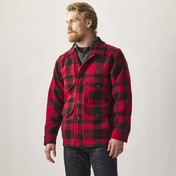 Filson- Mackinaw Cruiser in Red and Black