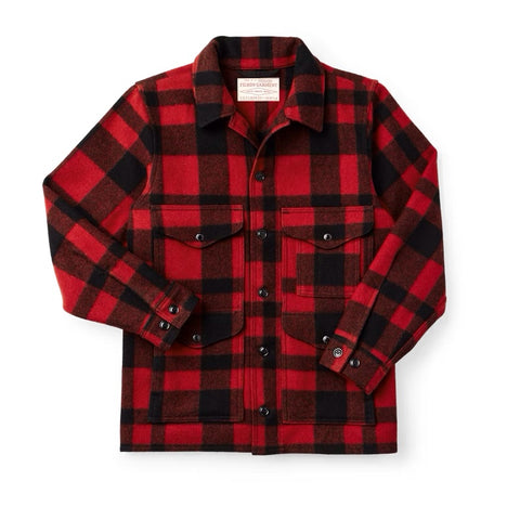 Filson- Mackinaw Cruiser in Red and Black