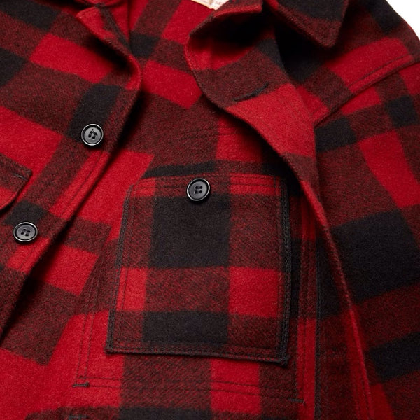 Filson- Mackinaw Cruiser in Red and Black