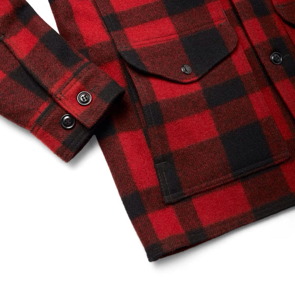 Filson- Mackinaw Cruiser in Red and Black