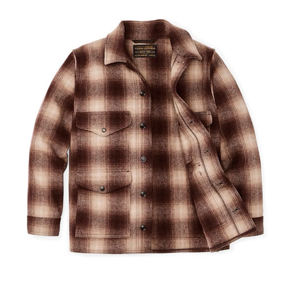 Filson- Mackinaw Cruiser in Brown and Tan Ombre