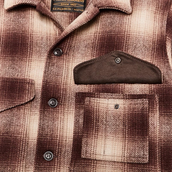 Filson- Mackinaw Cruiser in Brown and Tan Ombre