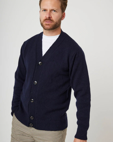 Peregrine- Makers Stitch Cardigan in Navy