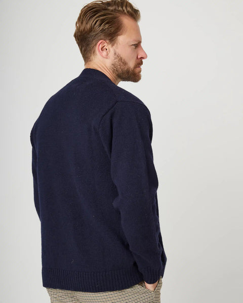 Peregrine- Makers Stitch Cardigan in Navy