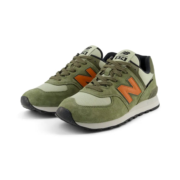 New Balance- U574SOC Green Orange