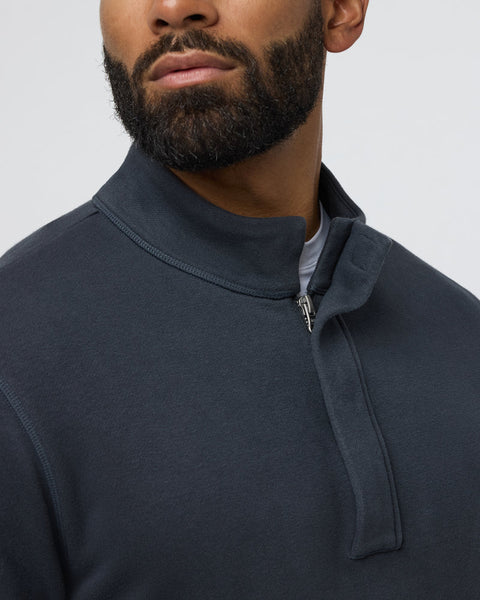 Vuori- Cypress 1/4 Zip in Navy