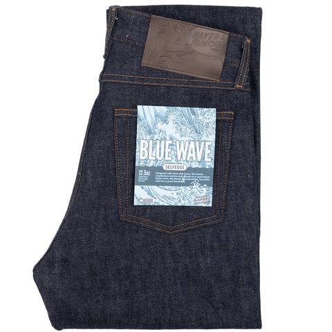 Naked & Famous- True Guy in Blue Wave Selvedge