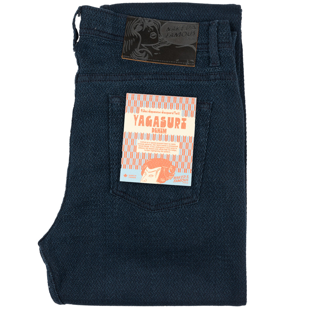 Naked & Famous- Yagasuri Denim