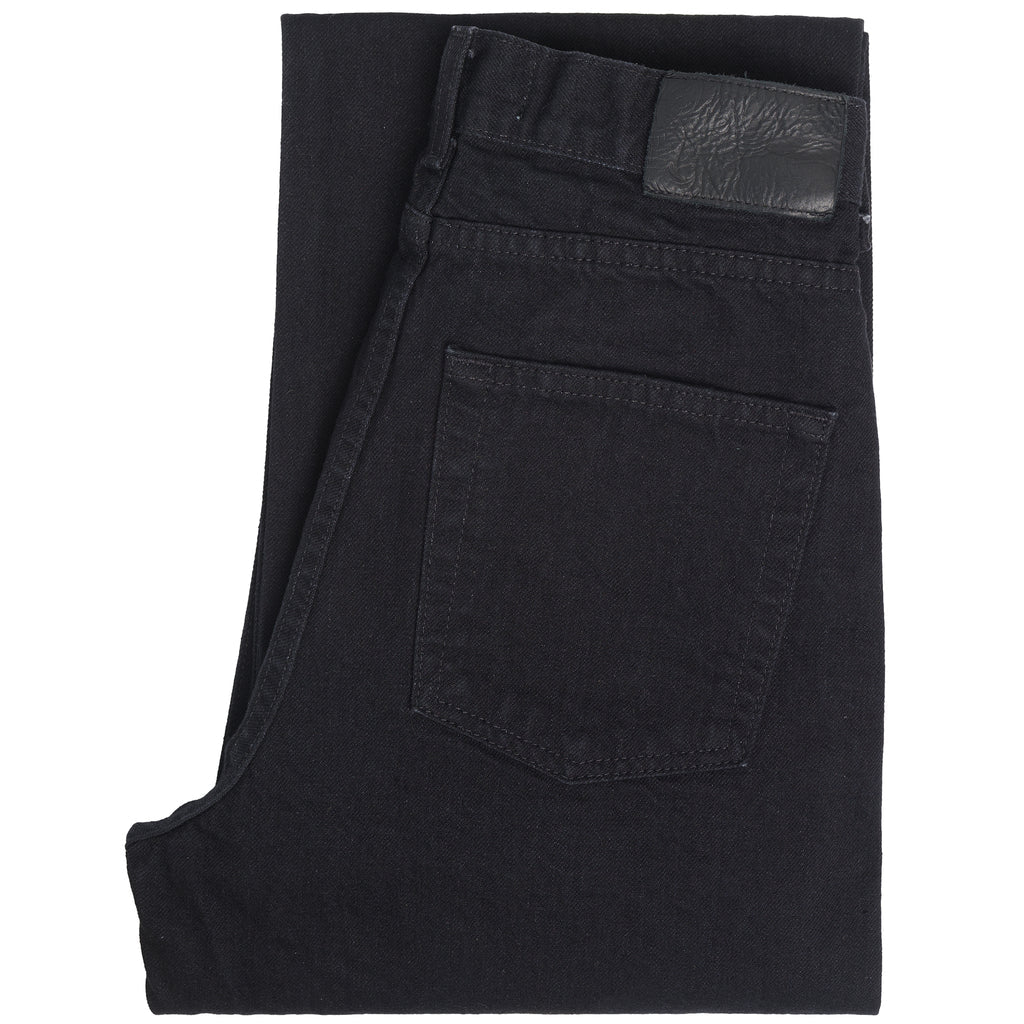 Naked & Famous- Classic: Solid Black Selvedge