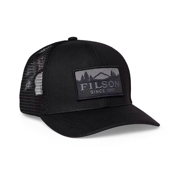 Filson- Logger Mesh Cap: Black