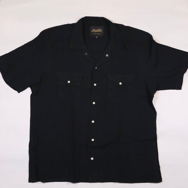 Richter- Double Gauze Triple Washed Maverick Black