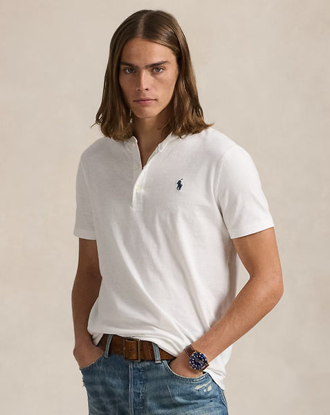 Polo Ralph Lauren- Slub Jersey Short-Sleeve Henley Shirt