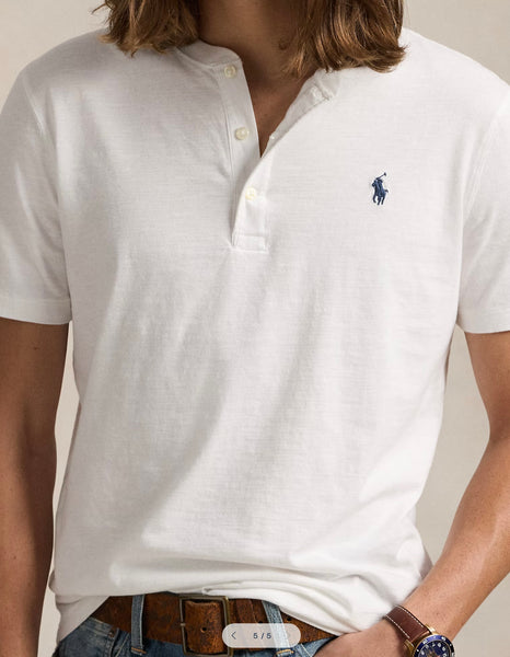 Polo Ralph Lauren- Slub Jersey Short-Sleeve Henley Shirt