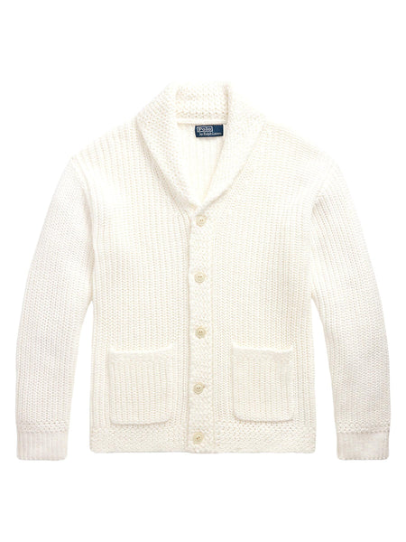 Polo Ralph Lauren- Linen-Cotton Shawl Cardigan