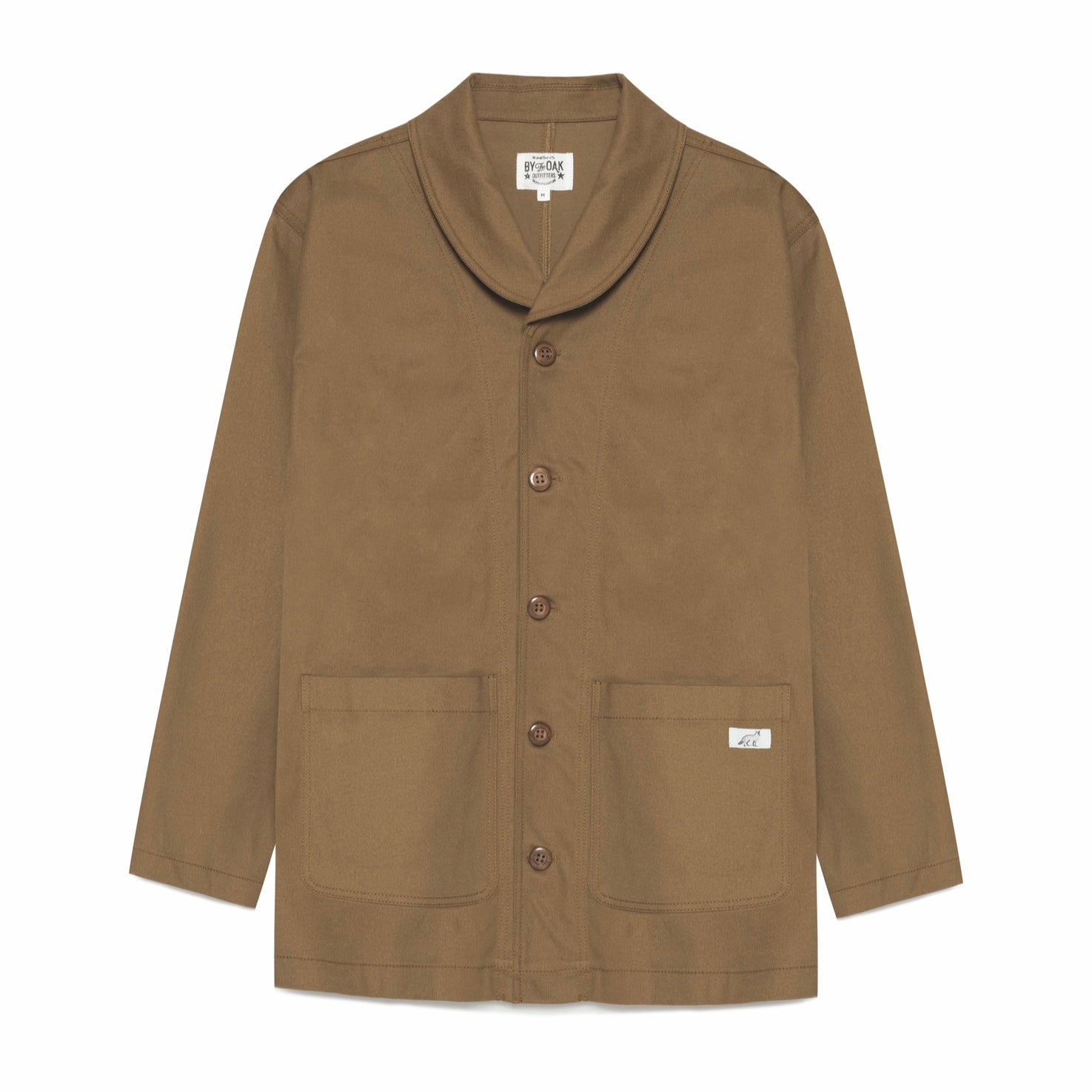 By the Oak- Shawl Collar Jacket in Mustard