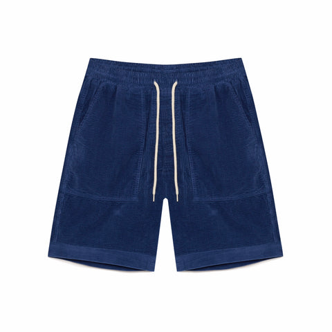 By the Oak- Summer Cord Short in Blue